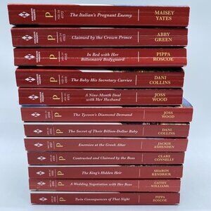Harlequin Presents Large Print Lot Of 12 Romance Books 2023-2024